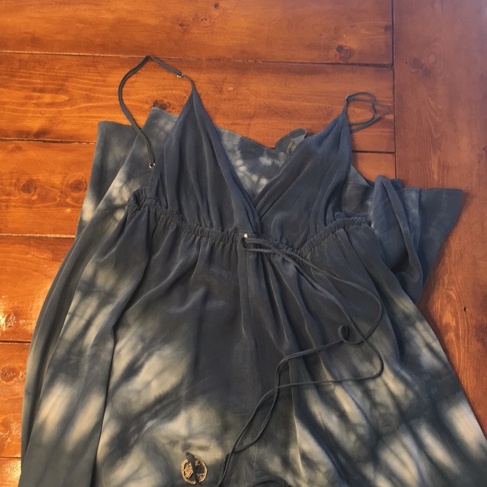 Gypsy 05 rye dye silk maxi dress